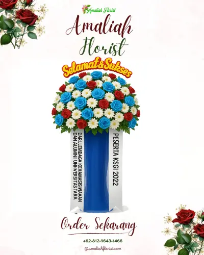 Standing Flower di Kawasan Industri Surya Cipta Karawang
